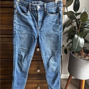 American Eagle Outfitters Blue Skinny Jeans